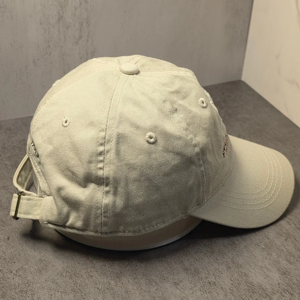 Outdoor Cap Snake River Grill Jackson Hole Wyoming Tan Fishing Dad Hat Hat